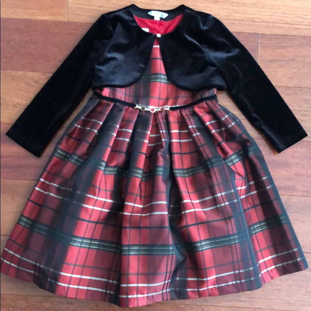 Pippa and Julie Holiday Dress- Size 5. Like NEW.